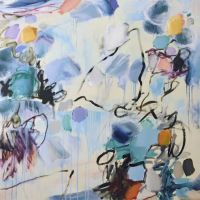 winterblues | 80 x 80cm | 2023