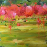 am waldrand | 80 x 80cm | 2022