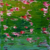 am schlossteich | 80 x 80cm | 2018 (verkauft)